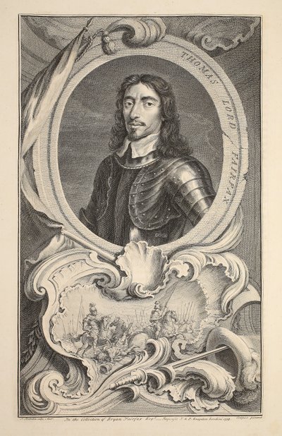 Portrait de Thomas, Lord Fairfax, illustration de 