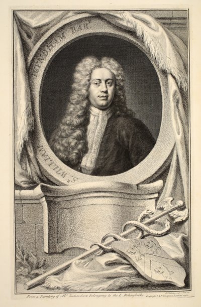 Portrait de William Wyndham, illustration de 