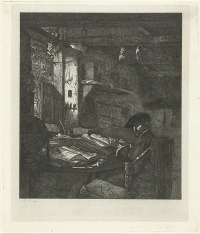 Marchand dans son bureau - Jacobus Ludovicus Cornet