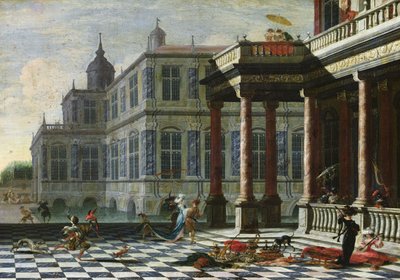 Palais italien avec terrasse - Jacobus Saeys