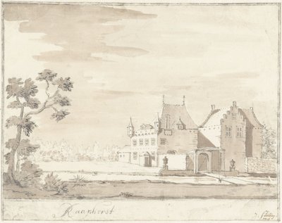 Het kasteel Raaphorst bij Wassenaar - Jacobus Stellingwerff