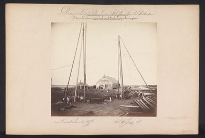 Station de pompage à Nieuwerkerk aan den IJssel, 15 juin 1868 - Jacobus van Gorkom jr.