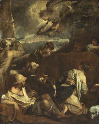 Annonciation aux bergers - Jacopo Bassano