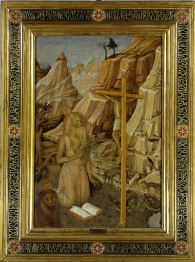 Saint Jérôme pénitent dans le désert, 1450 - Jacopo Bellini