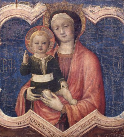 Vierge et Enfant, 1448 - Jacopo Bellini