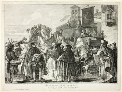 Le Tireur de dent, planche neuf de Sélection de tableaux des collections vénitiennes - Jacopo Leonardis
