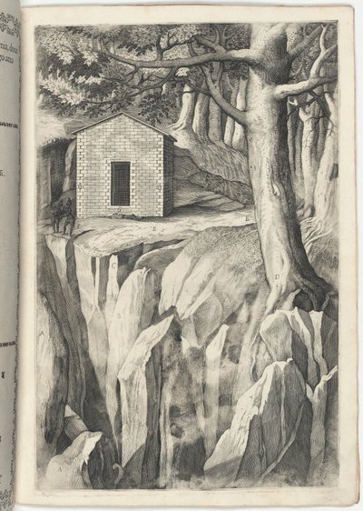 Cellule monastique du bienheureux Jean de La Verna [plaque T] - Jacopo Ligozzi