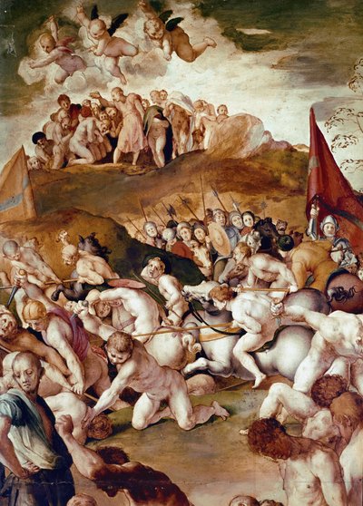 Les onze mille martyrs (détail) - Jacopo Pontormo