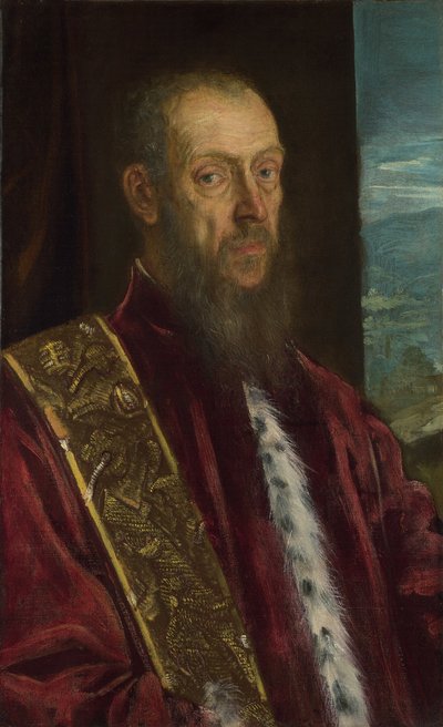 Portrait de Vincenzo Morosini, vers 1575 - Jacopo Robusti Tintoretto