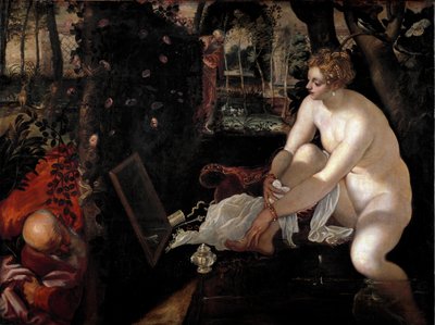 Suzanne et les vieillards ou Suzanne au bain - Jacopo Robusti Tintoretto