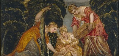 La découverte de Moïse - Jacopo Robusti Tintoretto