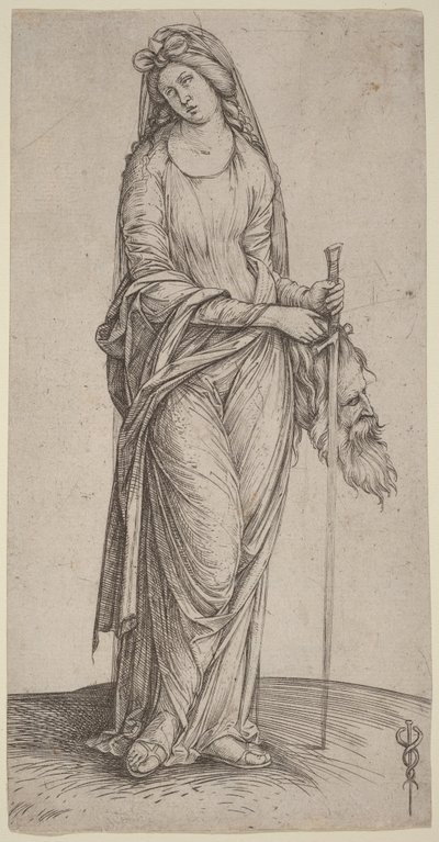 Judith tenant la tête d