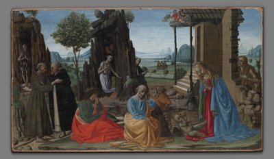 La Nativité mystique - Jacopo del Sellaio