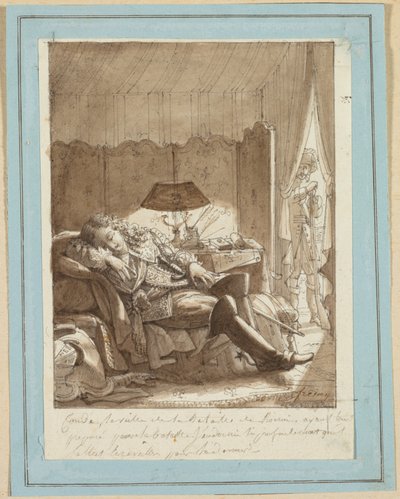 Le Sommeil du Grand Condé, c. 1817 - Jacque Noël Marie Frémy