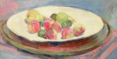 Nature morte avec Pêches et Poires - Jacqueline Marval