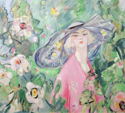 Femme au chapeau, c.1920 - Jacqueline Marval