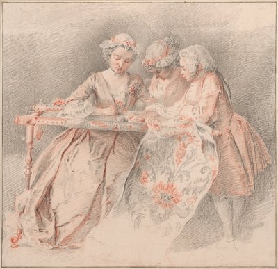 Les Brodeuses - Jacques André Portail