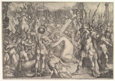 Le Christ portant la croix - Jacques Bellange