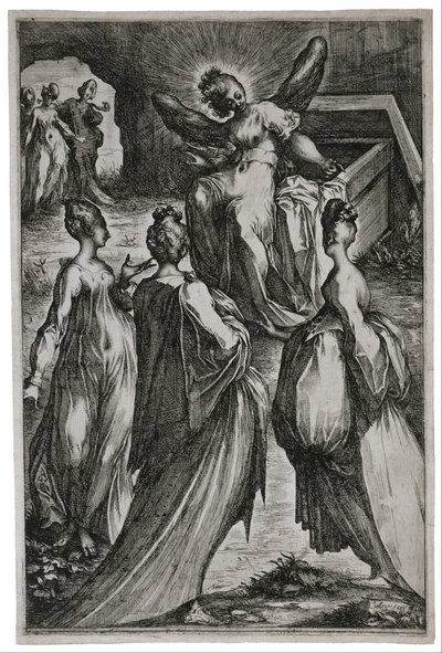 Les saintes femmes au Sépulcre - Jacques Bellange