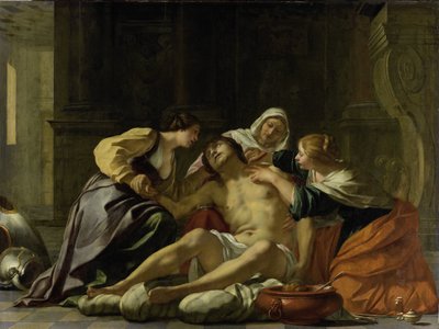 Saint Sébastien soigné par Irène et ses aides - Jacques Blanchard
