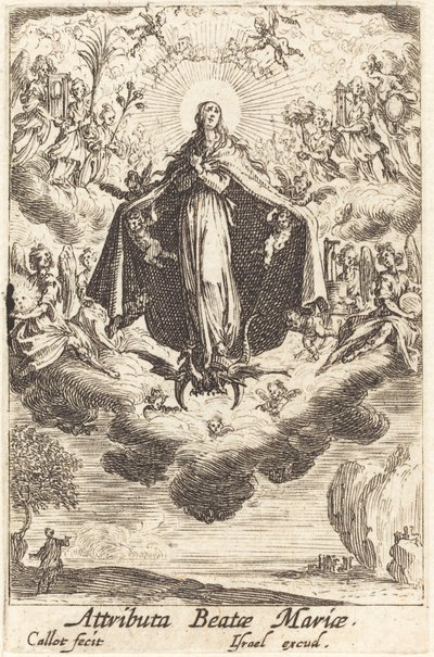Attributs de la Vierge, en ou après 1630 - Jacques Callot