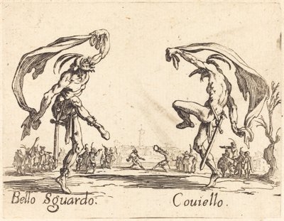 Bello Sguardo et Coviello - Jacques Callot