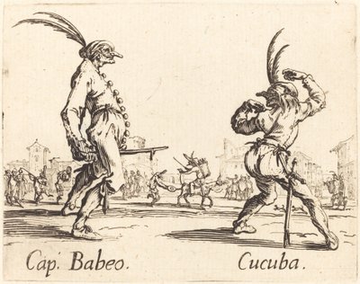 Cap. Babeo et Cucuba, c. 1622 - Jacques Callot