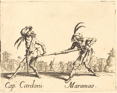 Cap. Cardoni et Maramao - Jacques Callot