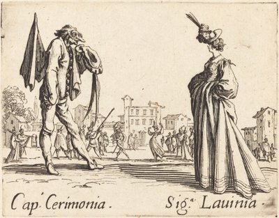 Cap. Cérémonia et Siga. Lavinia - Jacques Callot