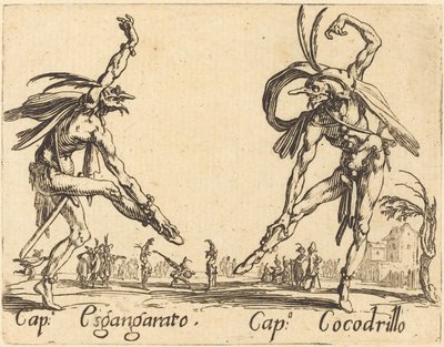 Cap. Esgangarato et Cap. Cocodrillo - Jacques Callot