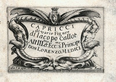 Caprices de différents personnages - Jacques Callot