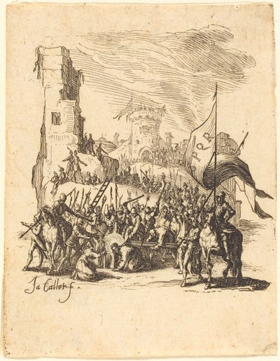 Christ portant la croix - Jacques Callot