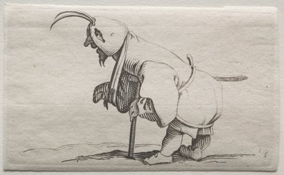 Infirme avec une Capuche - Jacques Callot