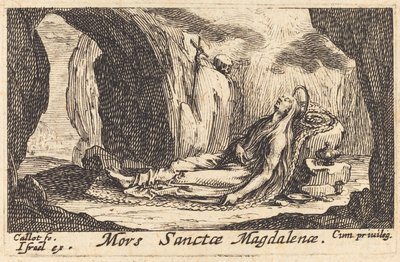 Mort de la Madeleine - Jacques Callot