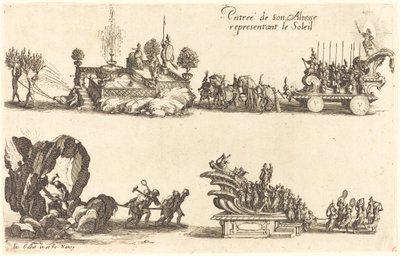 Entrée de Son Altesse, représentant le Soleil - Jacques Callot