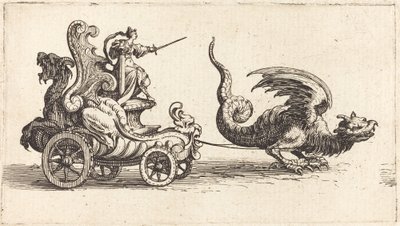 Entrée de Monseigneur Henry de Lorraine, Marquis de Moy, sous le nom de Pirandre - Jacques Callot