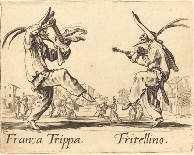 Franca Trippa et Fritellino - Jacques Callot