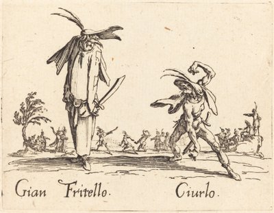 Gian Fritello et Ciurlo - Jacques Callot