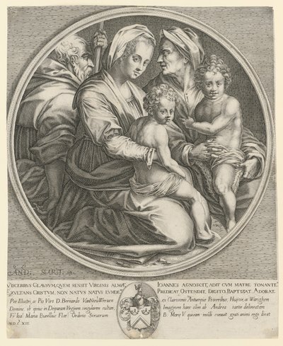 La Sainte Famille - Jacques Callot