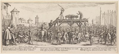 La course de roues - Jacques Callot