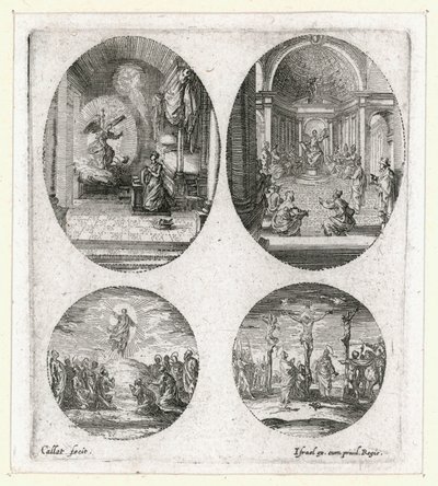Les Miracles de la Passion … (engraving) - Jacques Callot