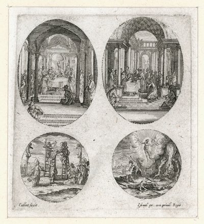 Les Miracles de la Passion … (engraving) - Jacques Callot