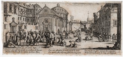 Les Miseres et les Malheurs de la Guerre … (engraving) - Jacques Callot