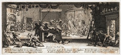 Les Miseres et les Malheurs de la Guerre … (engraving) - Jacques Callot