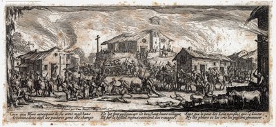 Les Miseres et les Malheurs de la Guerre … (engraving) - Jacques Callot