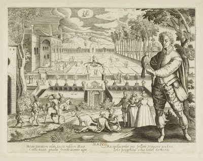 Les mois. 5, mai - Jacques Callot