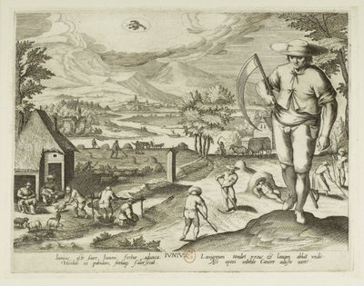 Les mois. 6, juin - Jacques Callot