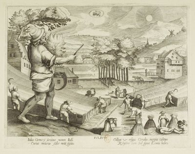 Les mois. 7, juillet - Jacques Callot
