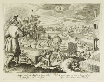 Les mois. 8, août - Jacques Callot