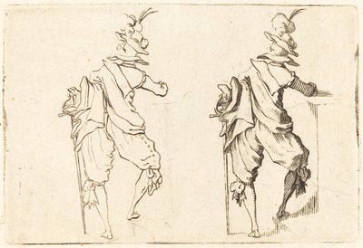 Homme avec épée - Jacques Callot